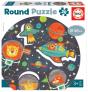 Puzzle Educa 28 Peças Round o Espaço 18908 - Preview
