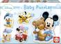 Puzzle Educa 3-4-5 Peças Baby Mickey 13813 - Preview