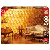Capa do artigo Puzzle Educa 500 Peças Comfort Doce Lar De Mel 20583