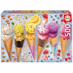 Capa do artigo Puzzle Educa 500 Peças Gelados 20289