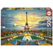 Capa do artigo Puzzle Educa 500 Pecas Torre Eiffel 19621