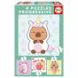 Puzzle Educa 6-9-12-16 Peças Progressivo Capivara 20483 - Preview