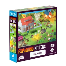 Capa do artigo PUZZLE Exploding Kittens: HOUSING BOOM (1000)