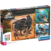 Capa do artigo Puzzle Jurassic World 3 x 48