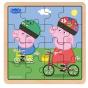 Puzzle Madeira Peppa Pig - Passeio de Bicicleta - Preview