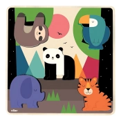 Capa do artigo Puzzle sonoro Animais da Selva