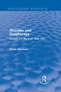 Puzzles And Epiphanies (Routledge Revivals) - Preview