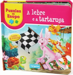 Capa do artigo Puzzles de Esopo Europrice - A Lebre e a Tartaruga