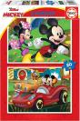 Puzzles Educa 2x20 peças Mickey Mouse - Preview