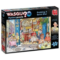 Capa do artigo Puzzles Wasgij? 1000 pçs - Grabbing a Quick Bite!