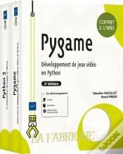 Capa do artigo Pygame - Coffret De 2 Livres : Développement De Jeux Vidéo En Python (2e Édition) : Coffret De 2 Livres : Développement De Jeux Vidéo En Python (2e Édition)