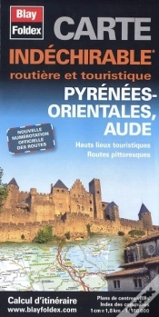 Capa do artigo Pyrénées-Orientales, Aude ; Carte Routière Et Touristique