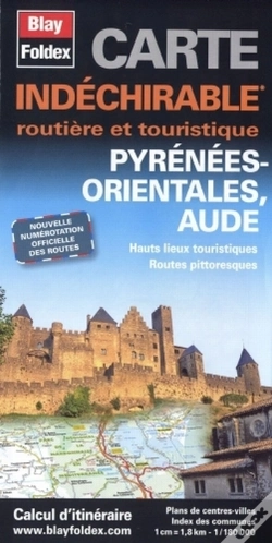 Capa do artigo Pyrénées-Orientales, Aude ; Carte Routière Et Touristique