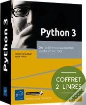 Capa do artigo Python 3 : Des Fondamentaux Aux Interfaces Graphiques Avec Pyqt