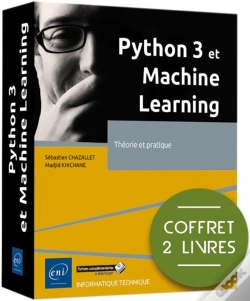 Capa do artigo Python 3 Et Machine Learning - Coffret De 2 Livres : Théorie Et Pratique : Coffret De 2 Livres : Théorie Et Pratique