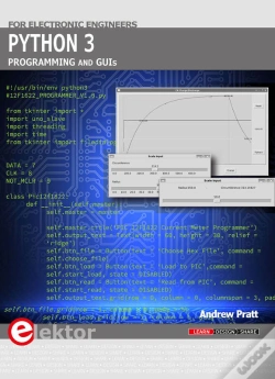 Capa do artigo Python 3 Programming And Guis