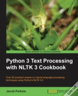 Capa do artigo Python 3 Text Processing With Nltk 3 Cookbook
