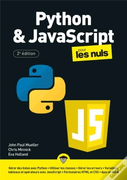 Capa do artigo Python Et Javascript Pour Les Nuls (2e Édition)