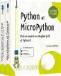 Python Et Micropython - Coffrets De 2 Livres : Mise En Oeuvre Sur Raspberry Pi Et Pyboard - Preview