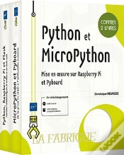 Capa do artigo Python Et Micropython - Coffrets De 2 Livres : Mise En Oeuvre Sur Raspberry Pi Et Pyboard