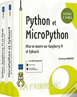 Capa do artigo Python Et Micropython - Coffrets De 2 Livres : Mise En Oeuvre Sur Raspberry Pi Et Pyboard