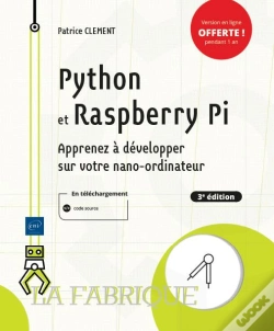 Capa do artigo Python Et Raspberry Pi - Apprenez A Developper Sur Votre Nano-Ordinateur (3e Edition)