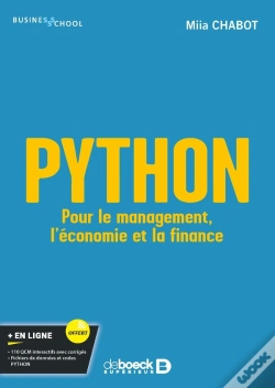 Capa do artigo Python : Pour Le Management, L'Économie Et La Finance