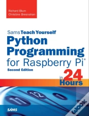Capa do artigo Python Programming For Raspberry Pi, Sams Teach Yourself In 24 Hours