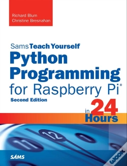 Capa do artigo Python Programming For Raspberry Pi, Sams Teach Yourself In 24 Hours