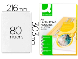Capa do artigo Q-CONNECT - BOLSA P/ PLASTIFICAR A4 - KF04114