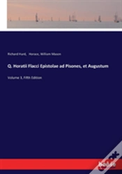 Capa do artigo Q. Horatii Flacci Epistolae Ad Pisones, Et Augustum