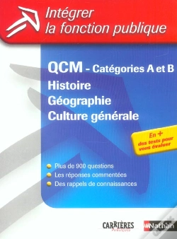 Capa do artigo Qcm Categories A Et B ; Histoire, Geographie, Culture Generale 