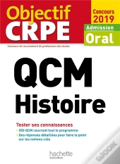 Qcm Crpe : Histoire 2019