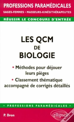 Capa do artigo Qcm De Biologie : Méthodes Pour Déjouer Leurs Pièges (Les) - Classement Thématique Accompagné De Corrigés Détaillés