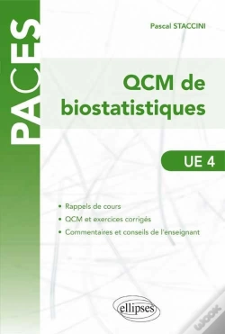 Capa do artigo Qcm De Biostatistiques ; Ue4