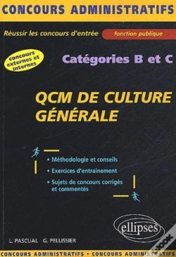 Capa do artigo Qcm De Culture Générale - Catégories B Et C