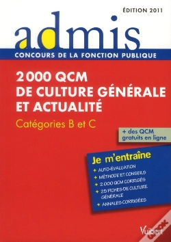 Capa do artigo Qcm De Culture Generale Et Actualite Cat C Et B