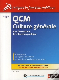 Capa do artigo Qcm De Culture Generale (Integrer La Fonction Publique) N28 2011
