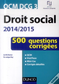 Capa do artigo Qcm De Droit Du Travail En 400 Questions (Édition 2013)