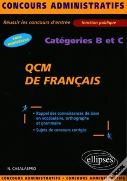 Capa do artigo Qcm De Français - Catégories B Et C