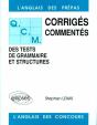Qcm De Grammaire Et Structures 84/88 - Tome 1 - Preview