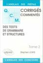 Qcm De Grammaire Et Structures 89/91 - Tome 2 - Preview