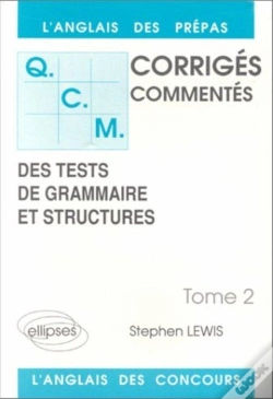 Capa do artigo Qcm De Grammaire Et Structures 89/91 - Tome 2