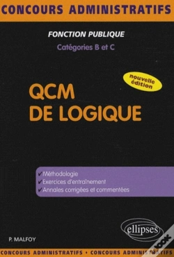 Capa do artigo Qcm De Logique - Catégories Bc - Nouvelle Édition