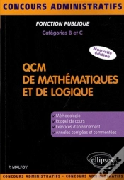 Capa do artigo Qcm De Mathématiques Et De Logique ; Méthodologie Rappel De Cours Exercices Annales