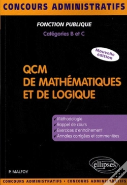 Capa do artigo Qcm De Mathématiques Et De Logique ; Méthodologie Rappel De Cours Exercices Annales