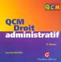 Qcm Droit Administratif ; 2e Edition - Preview