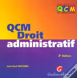 Capa do artigo Qcm Droit Administratif ; 2e Edition