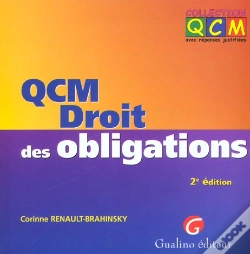 Capa do artigo Qcm Droit Des Obligations ; 2e Edition