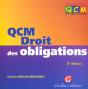 Qcm Droit Des Obligations ; 2e Edition - Preview